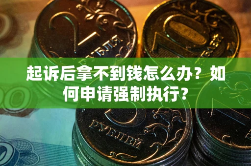 济南起诉后拿不到钱怎么办？如何申请强制执行？
