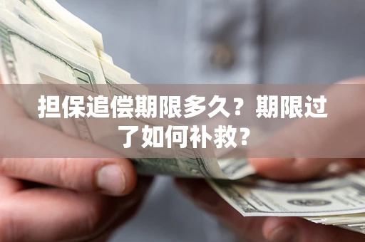 济南担保追偿期限多久？期限过了如何补救？