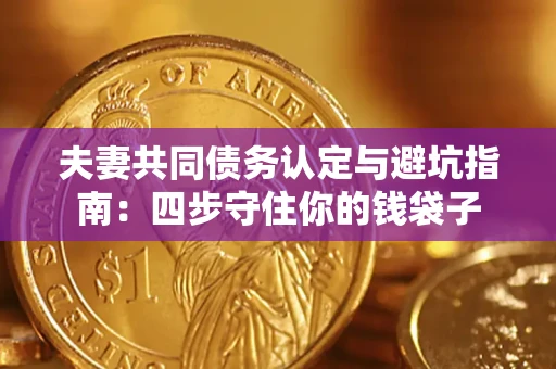 济南夫妻共同债务认定与避坑指南：四步守住你的钱袋子