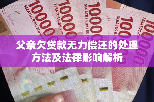 济南父亲欠贷款无力偿还的处理方法及法律影响解析