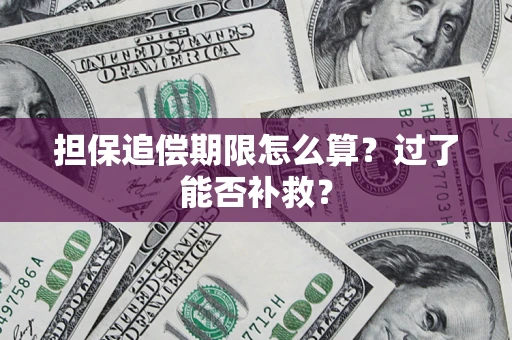 济南担保追偿期限怎么算？过了能否补救？