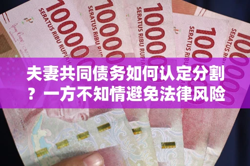 济南夫妻共同债务如何认定分割？一方不知情避免法律风险必看！